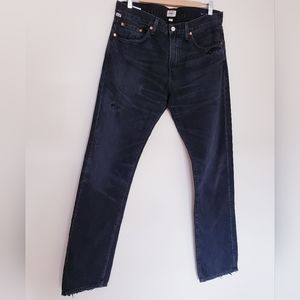 Men's Citizens of Humanity Distressed Black Denim - Size 34